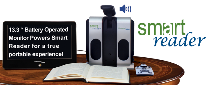 Smart Reader Smart Reader with 13.3 inch Portable Monitor
